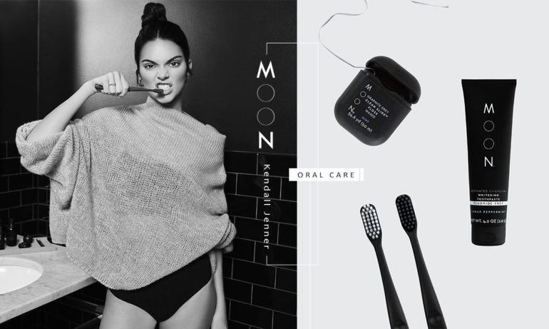 盥洗日程中的质感新选择：Kendall Jenner 推出口腔保健品牌 Moon