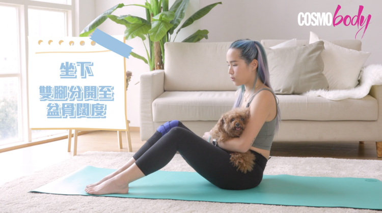 【宠物瑜伽 Part 2】一个动作练出人鱼线？宠物瑜伽让狗狗陪你在家锻炼核心肌肉